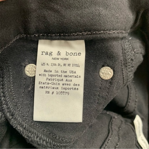 Rag and Bone high rise skinny (stretch) - Picture 3 of 14